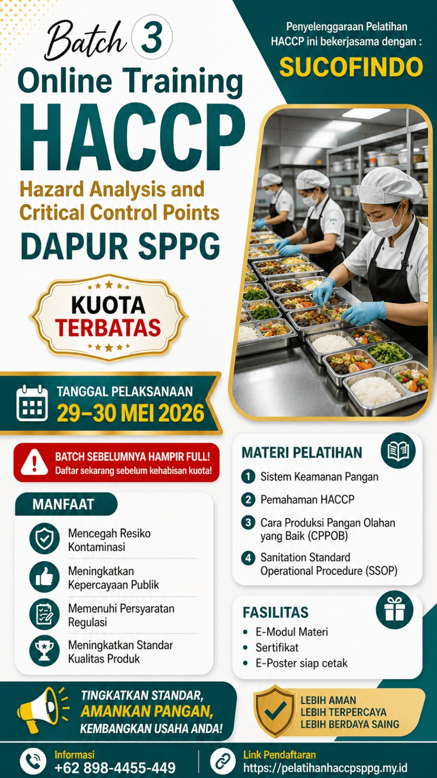 Flyer Pelatihan HACCP SPPG - 3